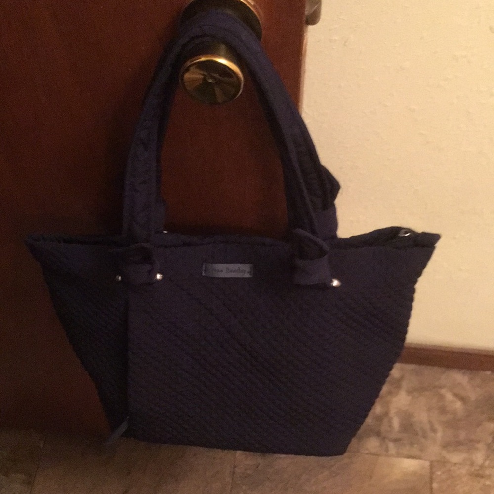 Vera Bradley Navy Blue Tote